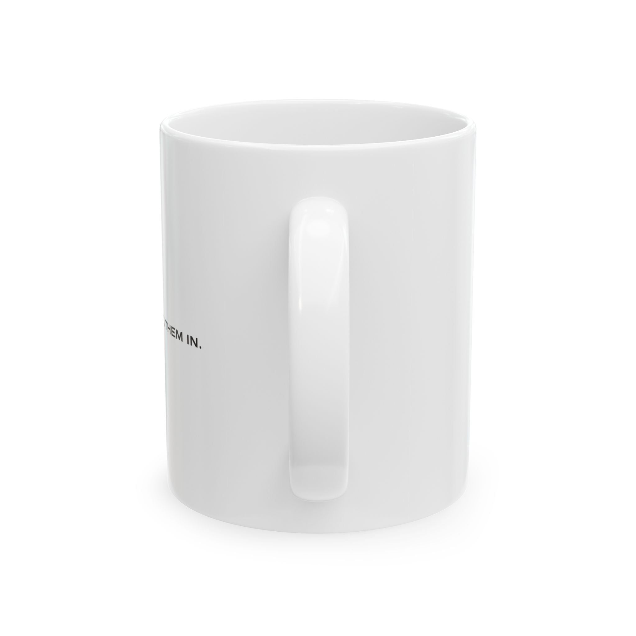 Inspirational Ceramic Mug / Coffee Cup — 'Have goals. Lock them in.'